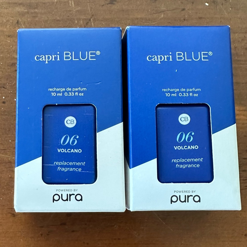 Pura Capri Blue Volcano Diffuser Refill x2